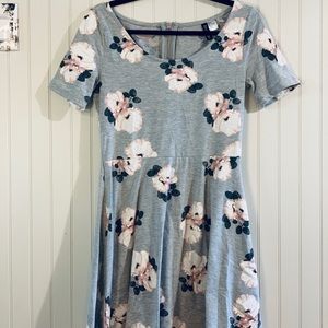 LAST CHANCE WILL DONATE H&M grey dress with flowers